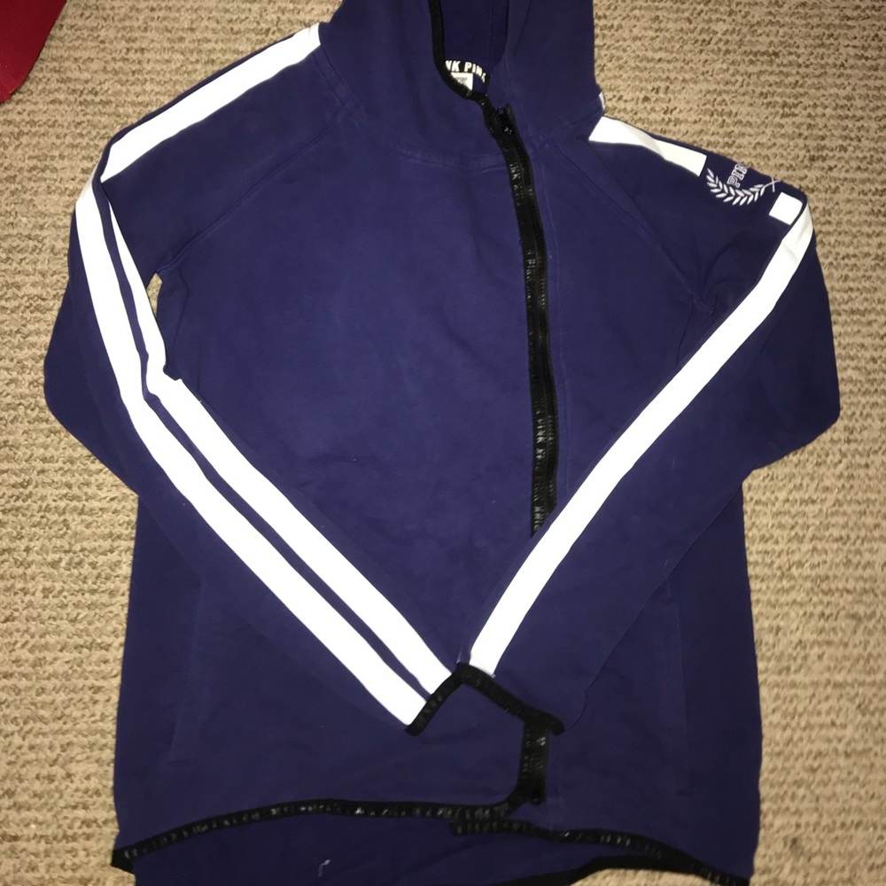 VS PINK ZIP UP
